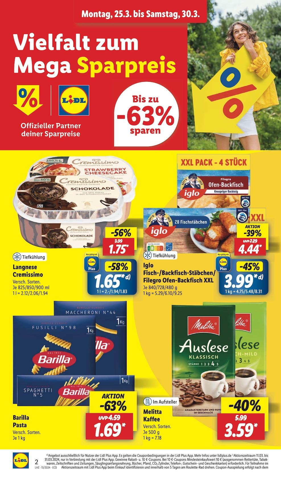 Lidl Aktueller Prospekt ab Montag Seite 2