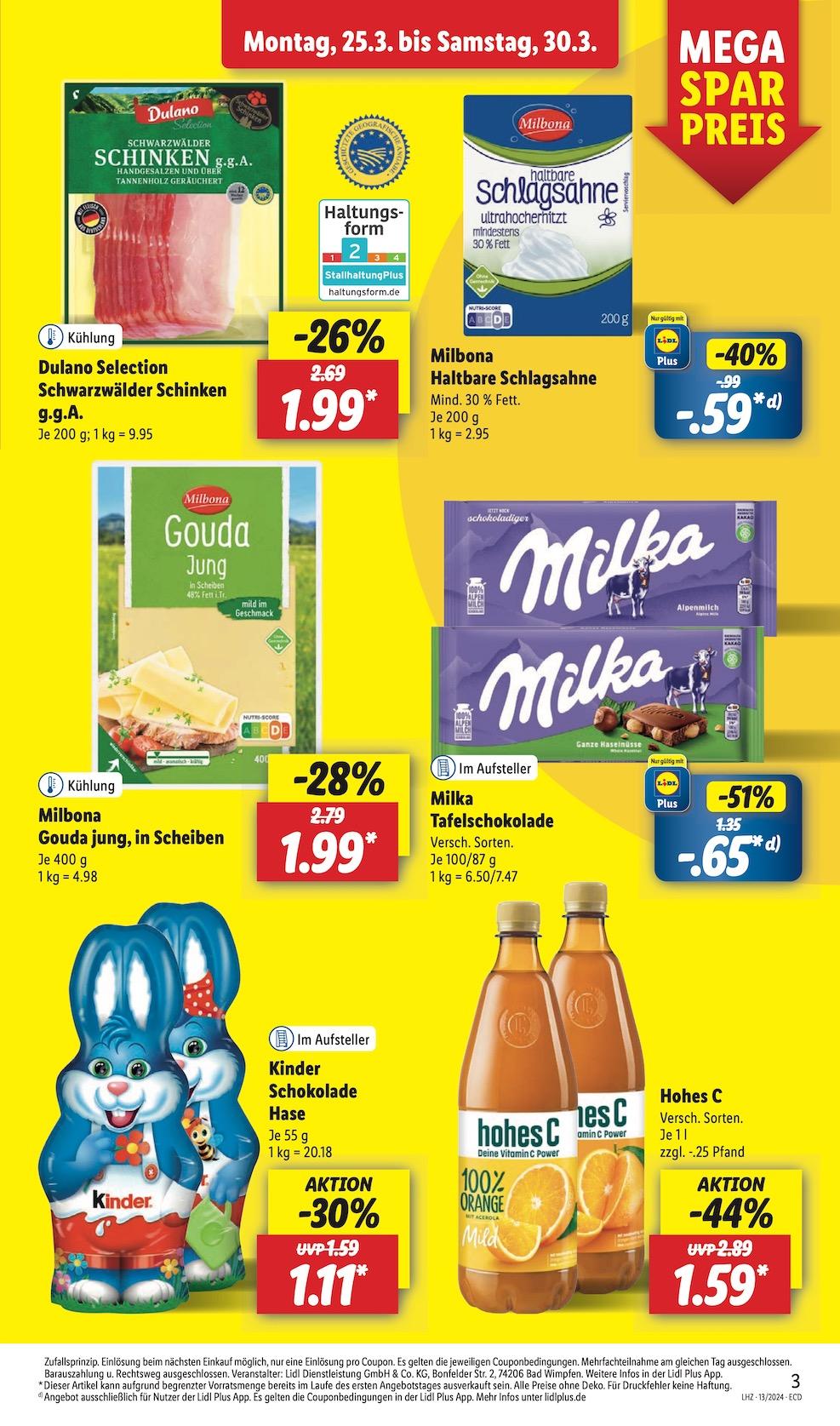 Lidl Aktueller Prospekt ab Montag Seite 3