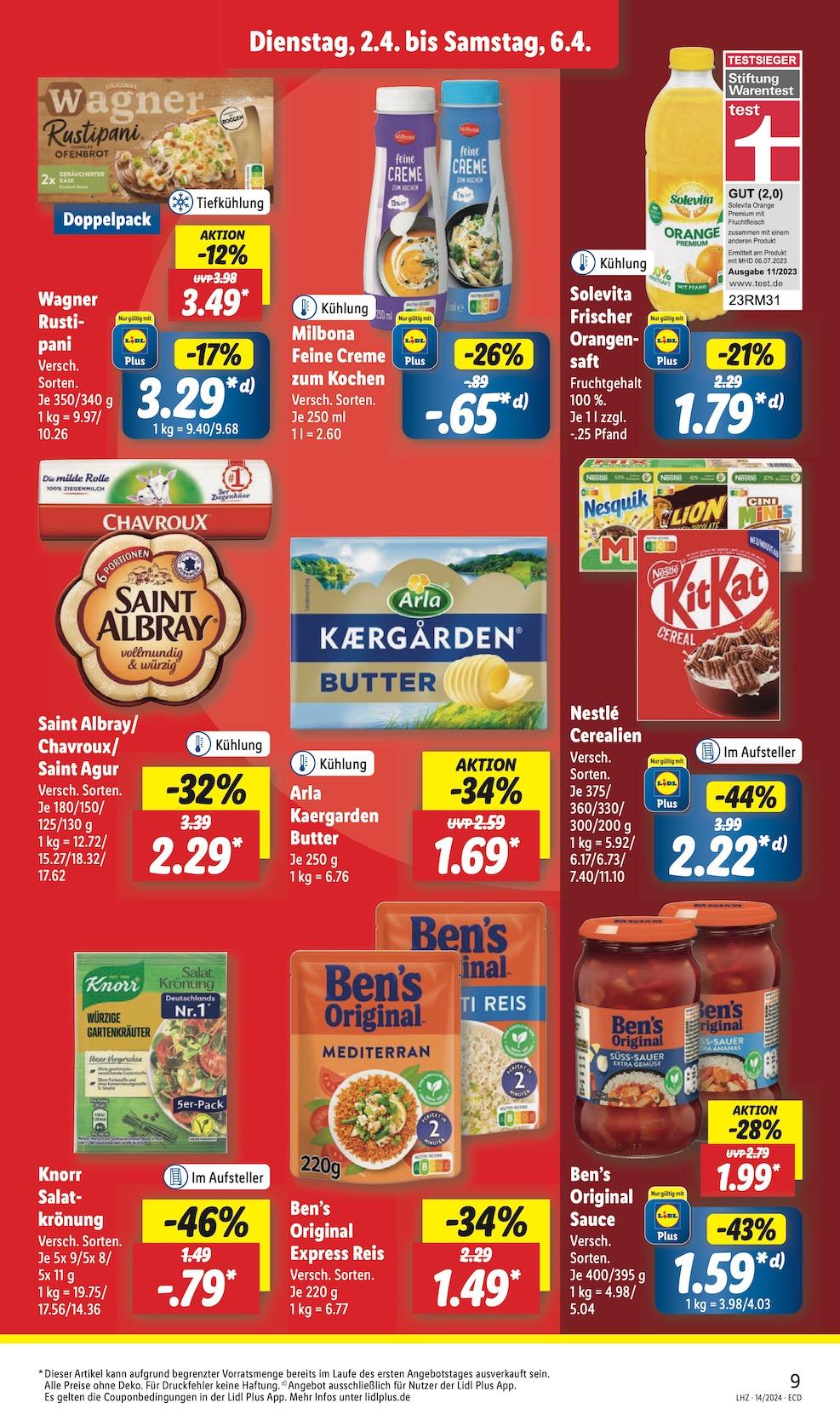 Lidl Aktueller Prospekt ab Dienstag Seite 13