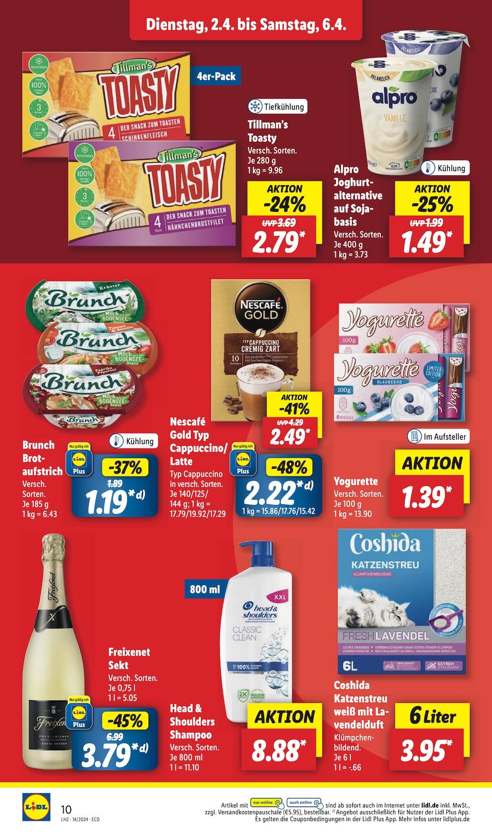Lidl Aktueller Prospekt ab Dienstag Seite 14