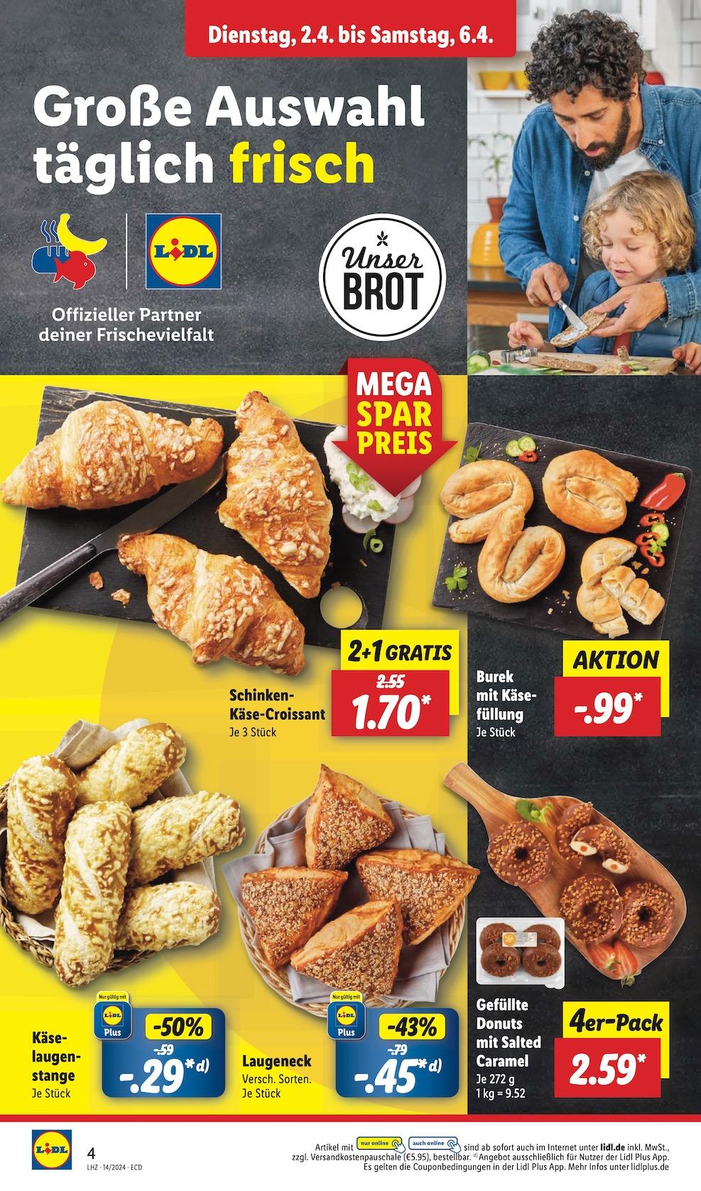 Lidl Aktueller Prospekt ab Dienstag Seite 4