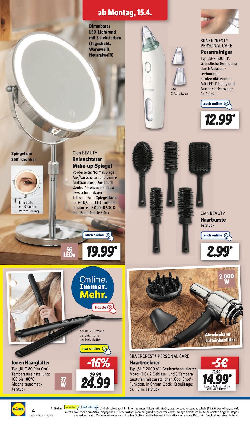 Lidl Aktueller Prospekt ab Montag Seite 18