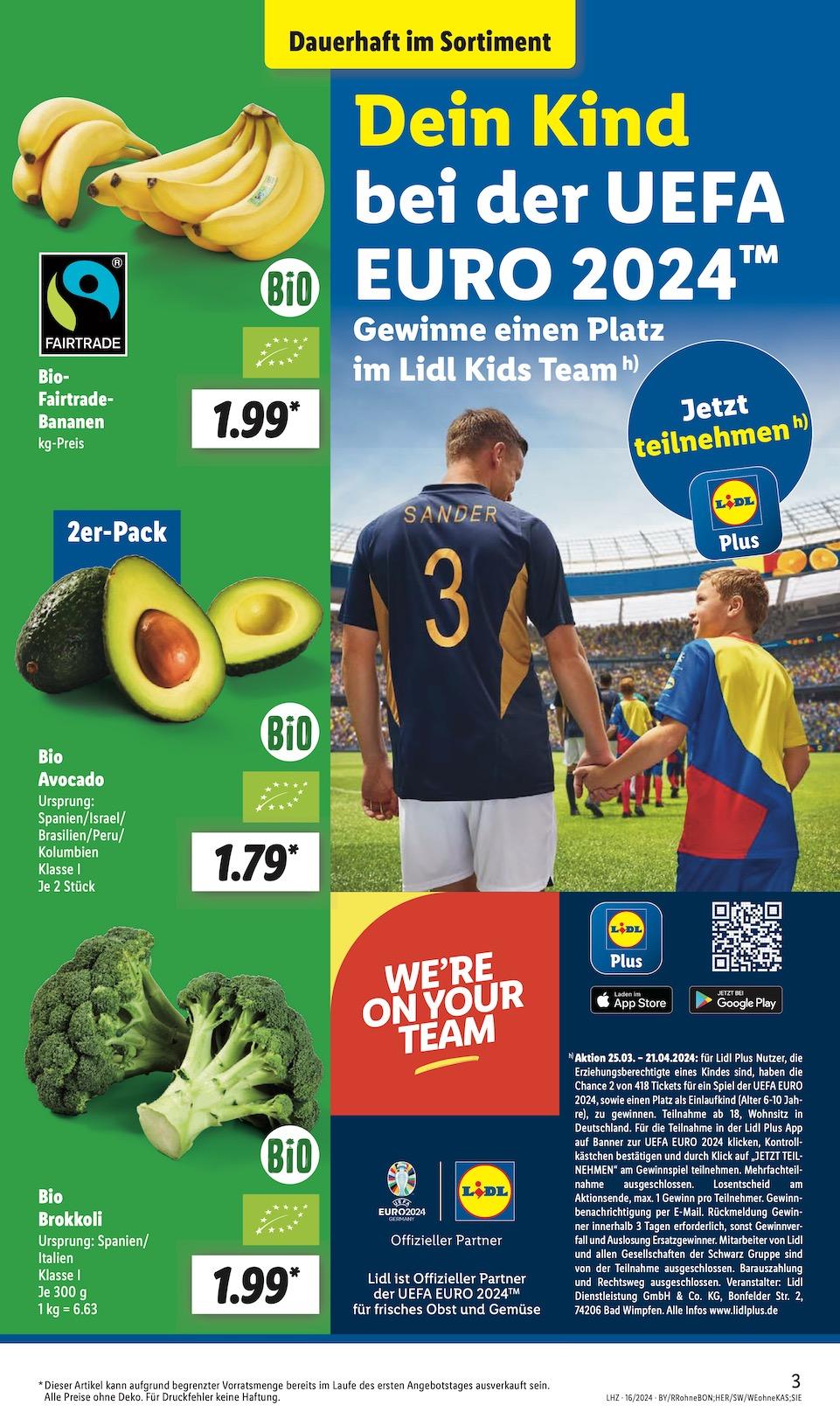 Lidl Aktueller Prospekt ab Montag Seite 3