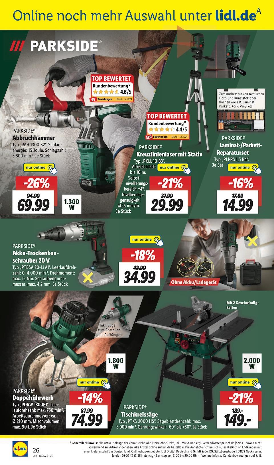 Lidl Aktueller Prospekt ab Montag Seite 32