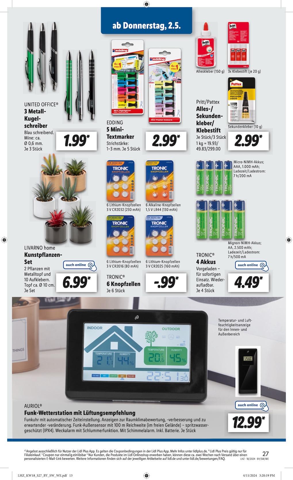 Lidl Exklusive Vorschau Seite 13