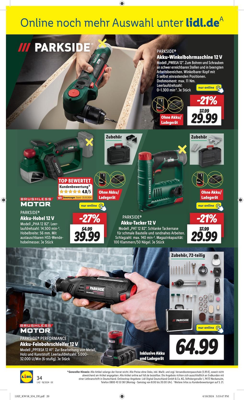 Lidl Exklusive Vorschau Seite 20