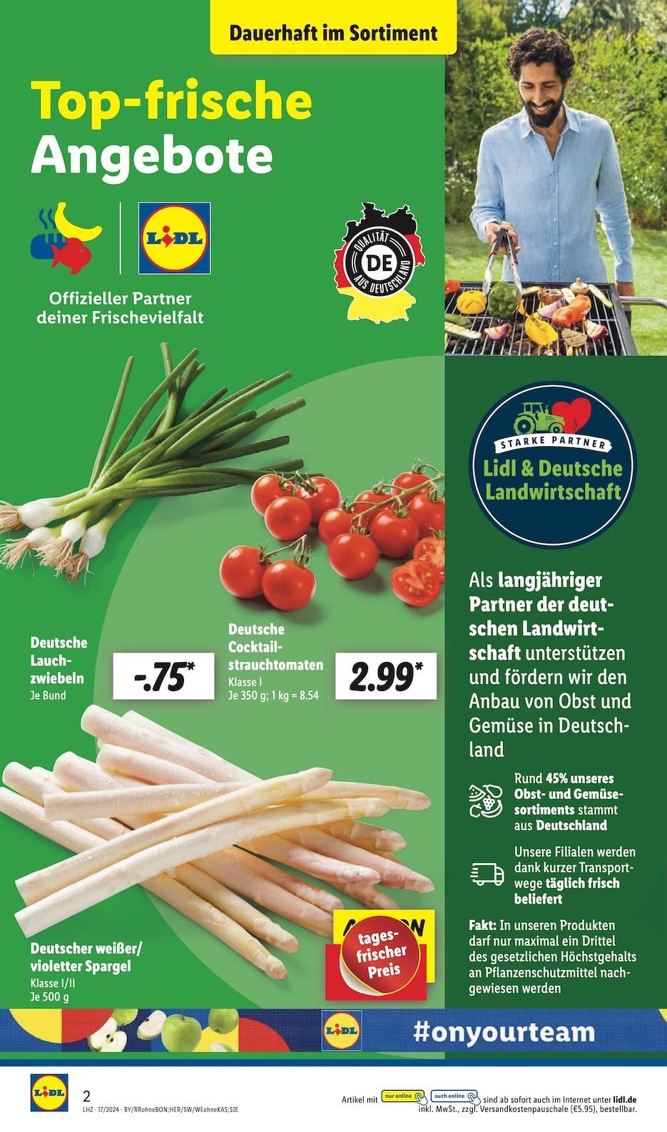 Lidl Aktueller Prospekt ab Montag Seite 2