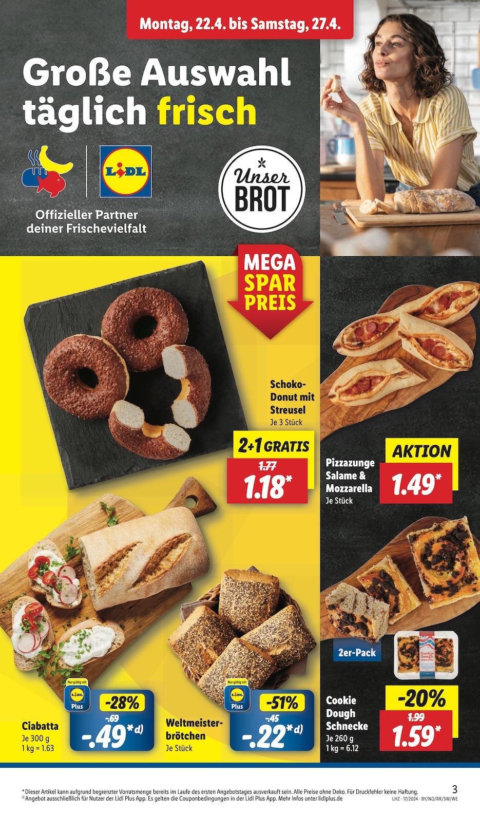 Lidl Aktueller Prospekt ab Montag Seite 3