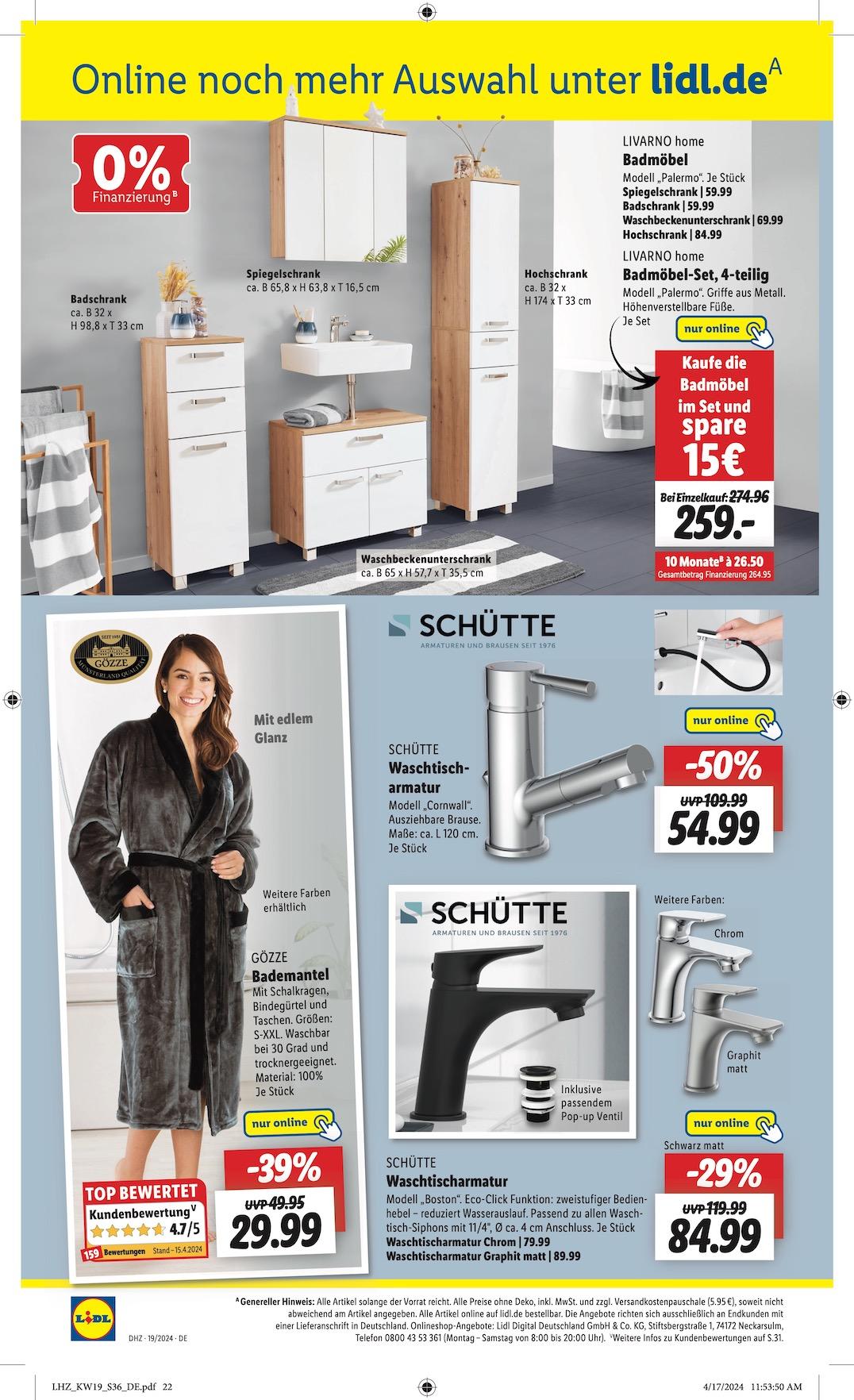 Lidl Exklusive Vorschau Seite 22