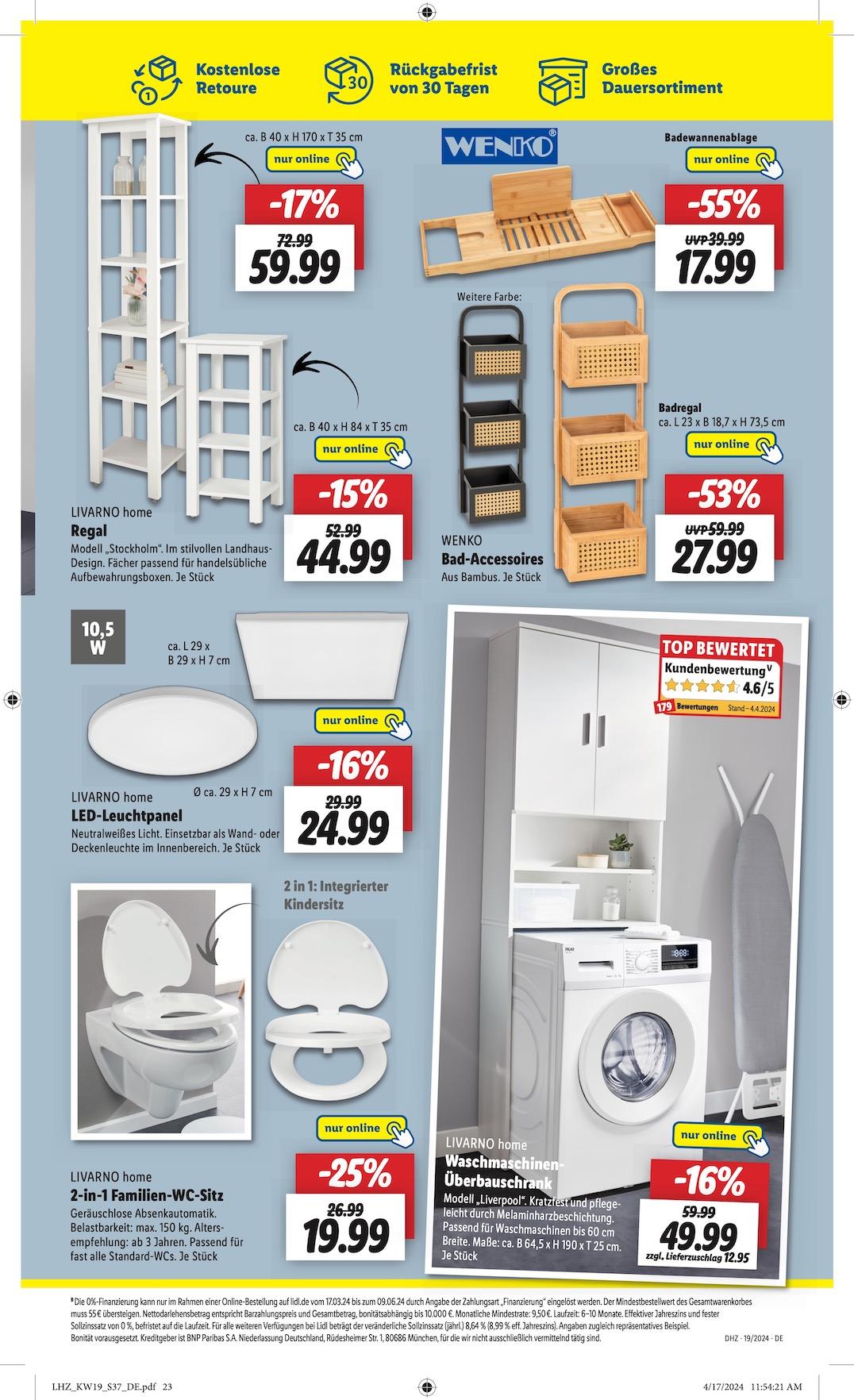 Lidl Exklusive Vorschau Seite 23