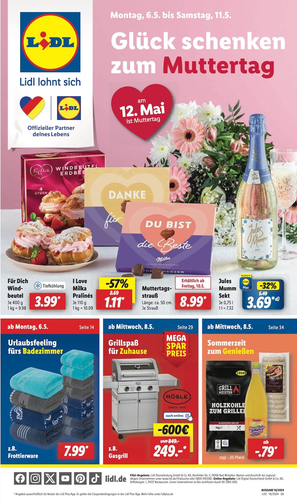 Lidl Aktueller Prospekt ab Montag Seite 1
