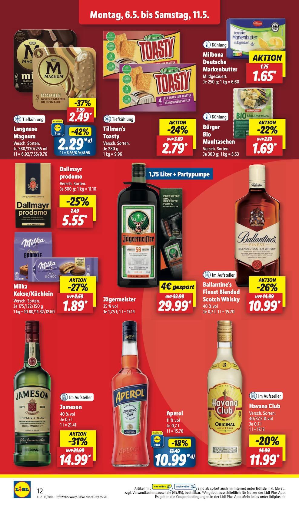 Lidl Aktueller Prospekt ab Montag Seite 14
