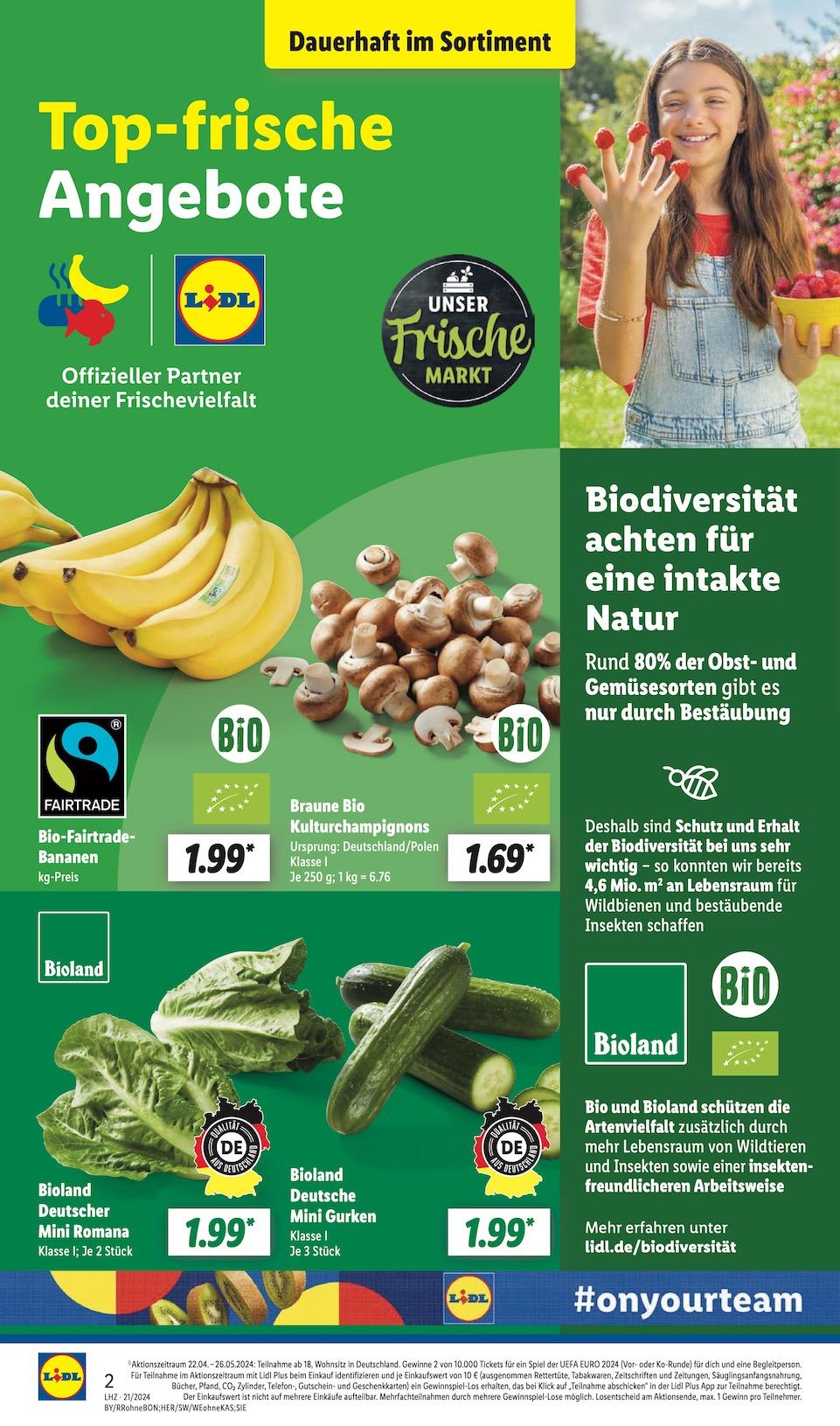 Lidl Aktueller Prospekt ab Dienstag Seite 2