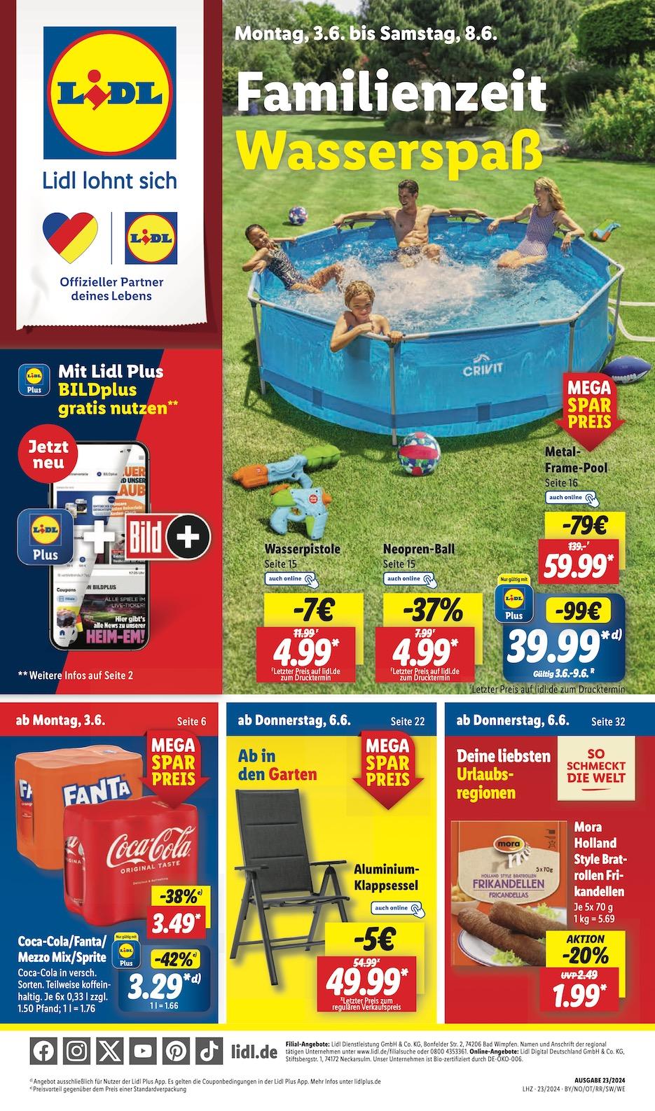 Lidl Aktueller Prospekt ab Montag Seite 1