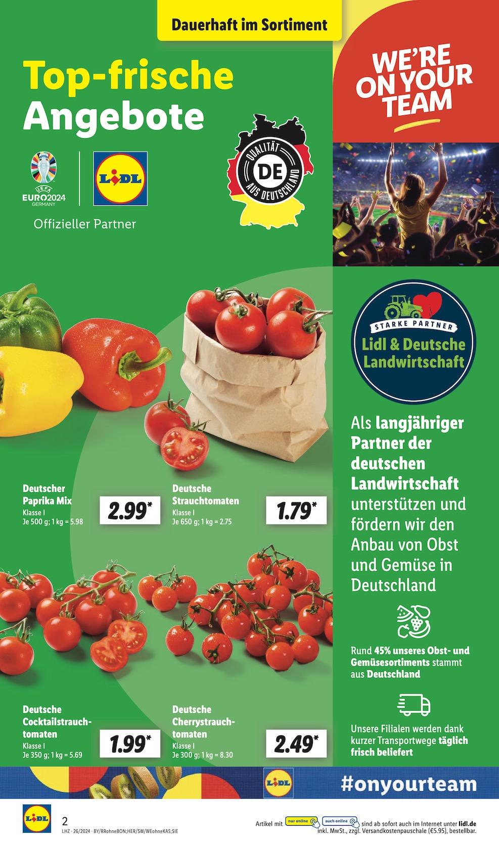 Lidl Aktueller Prospekt ab Montag Seite 2