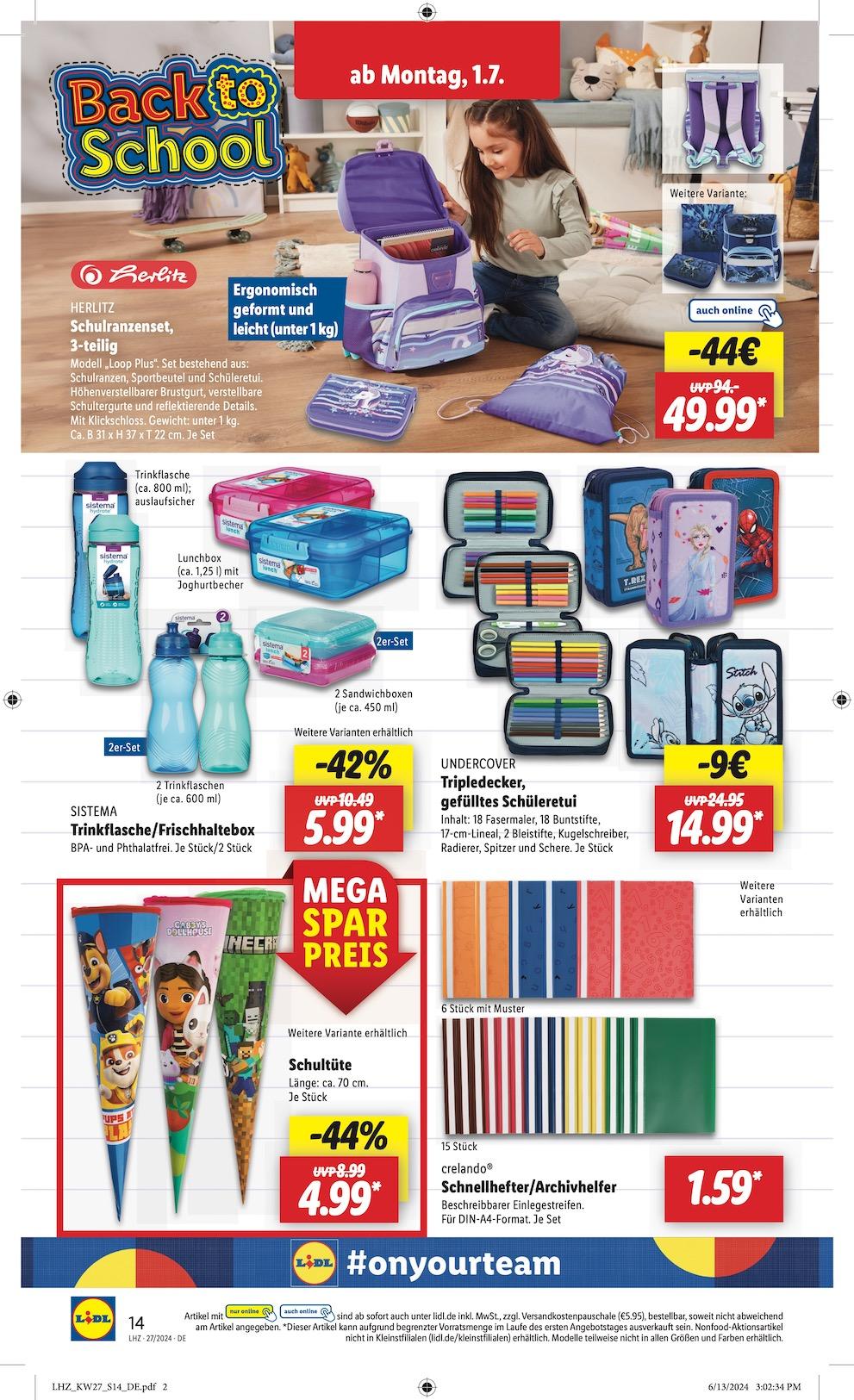 Lidl Exklusive Vorschau Seite 2