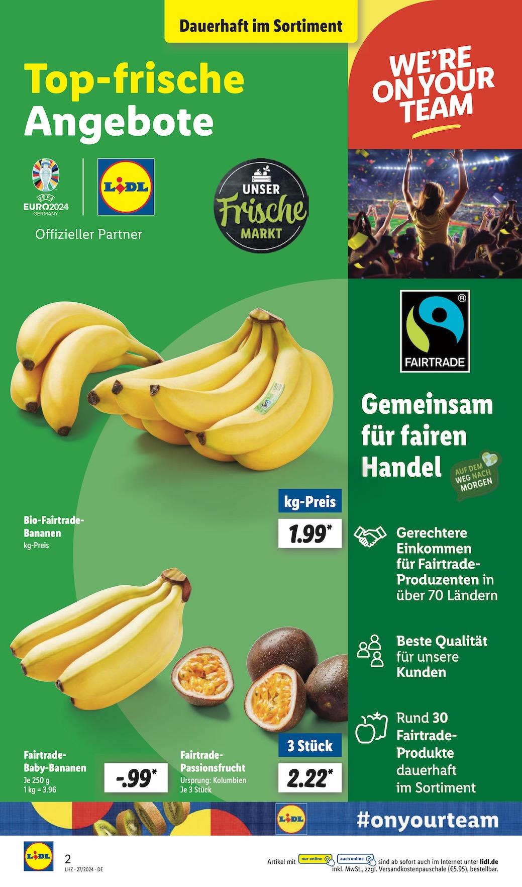 Lidl Aktueller Prospekt ab Montag Seite 2