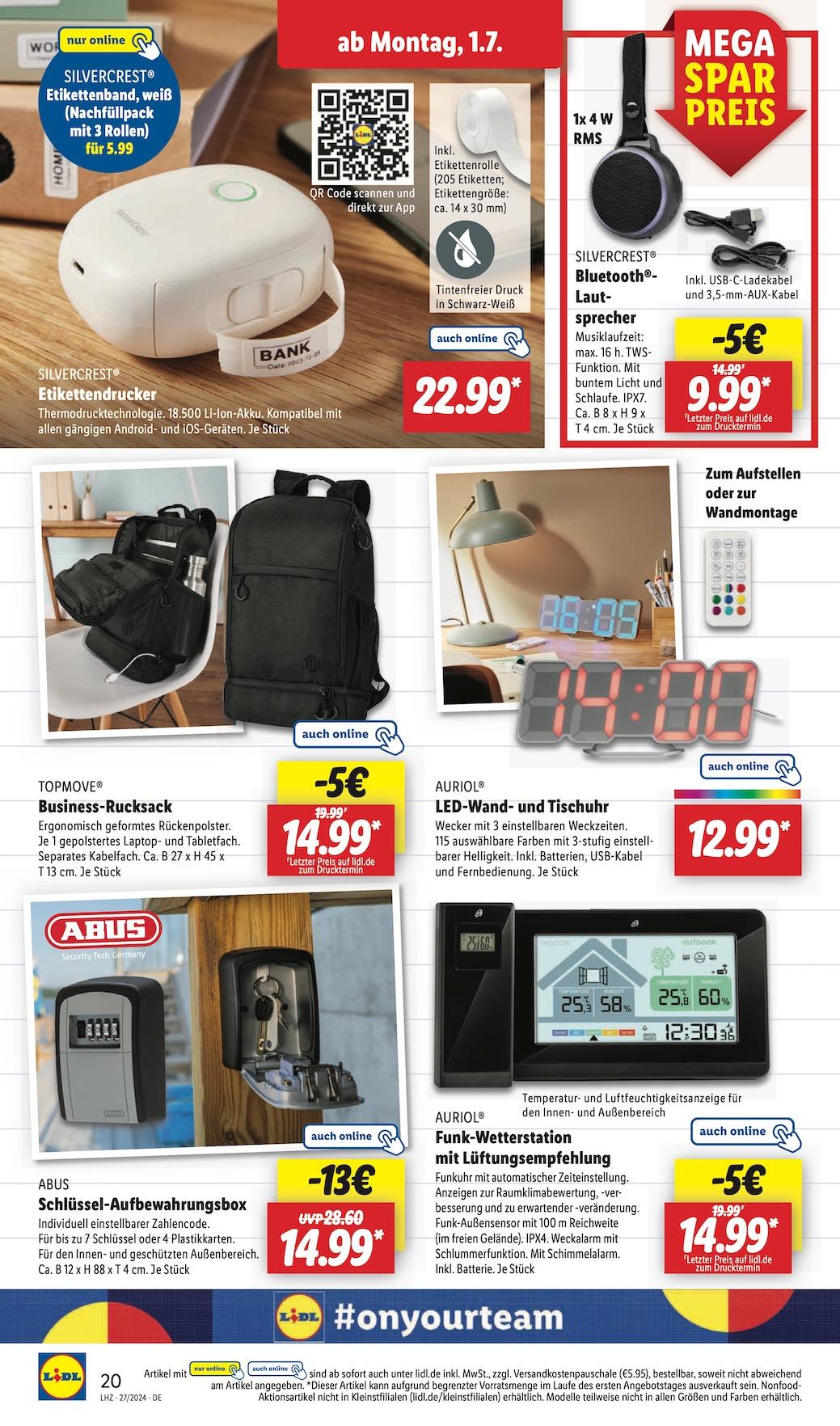 Lidl Aktueller Prospekt ab Montag Seite 26