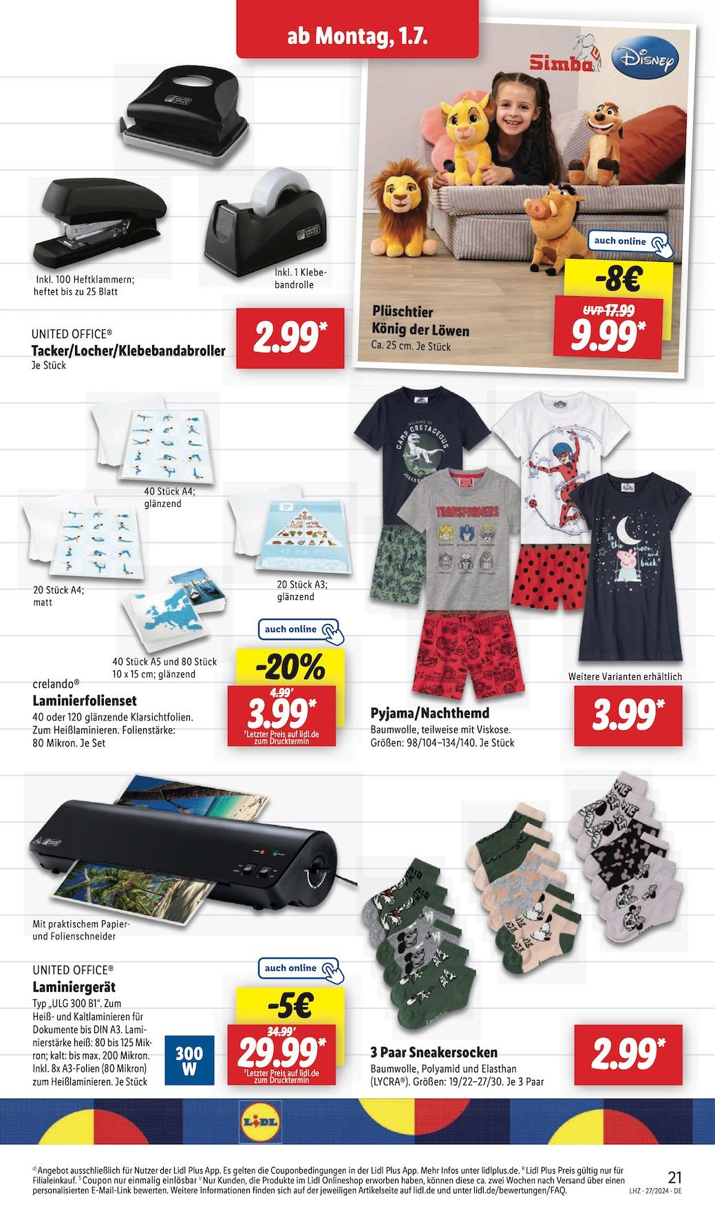 Lidl Aktueller Prospekt ab Montag Seite 27