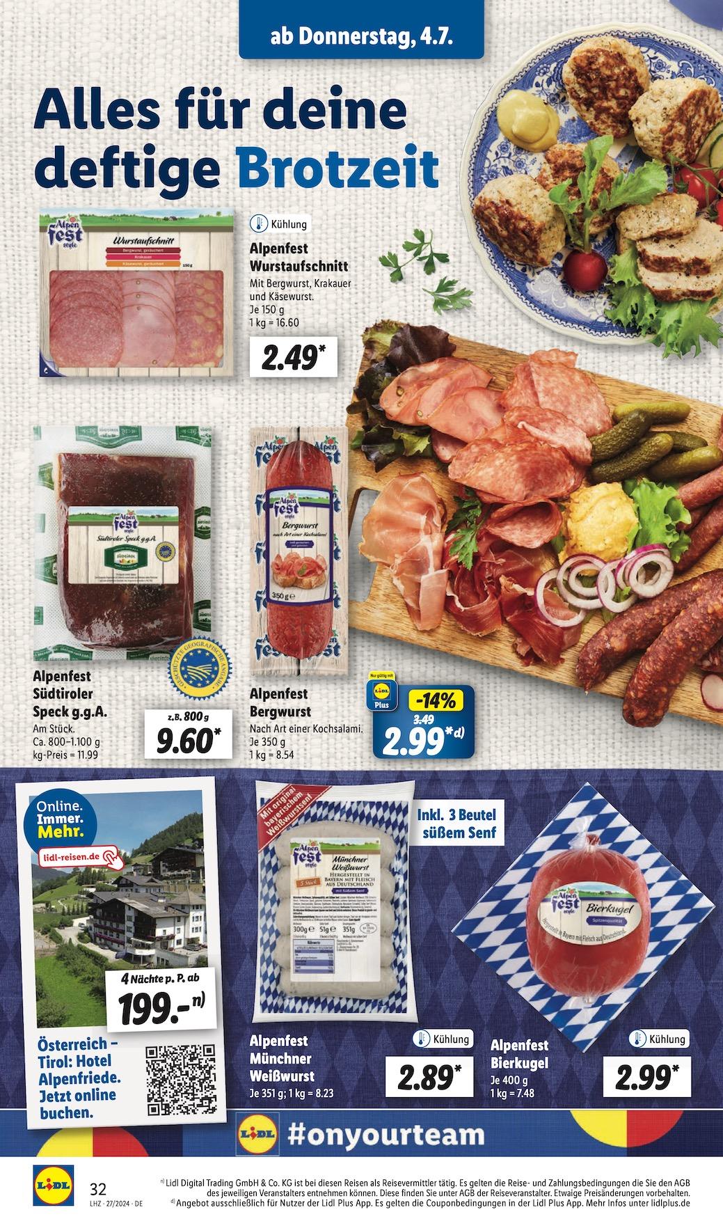 Lidl Aktueller Prospekt ab Montag Seite 38