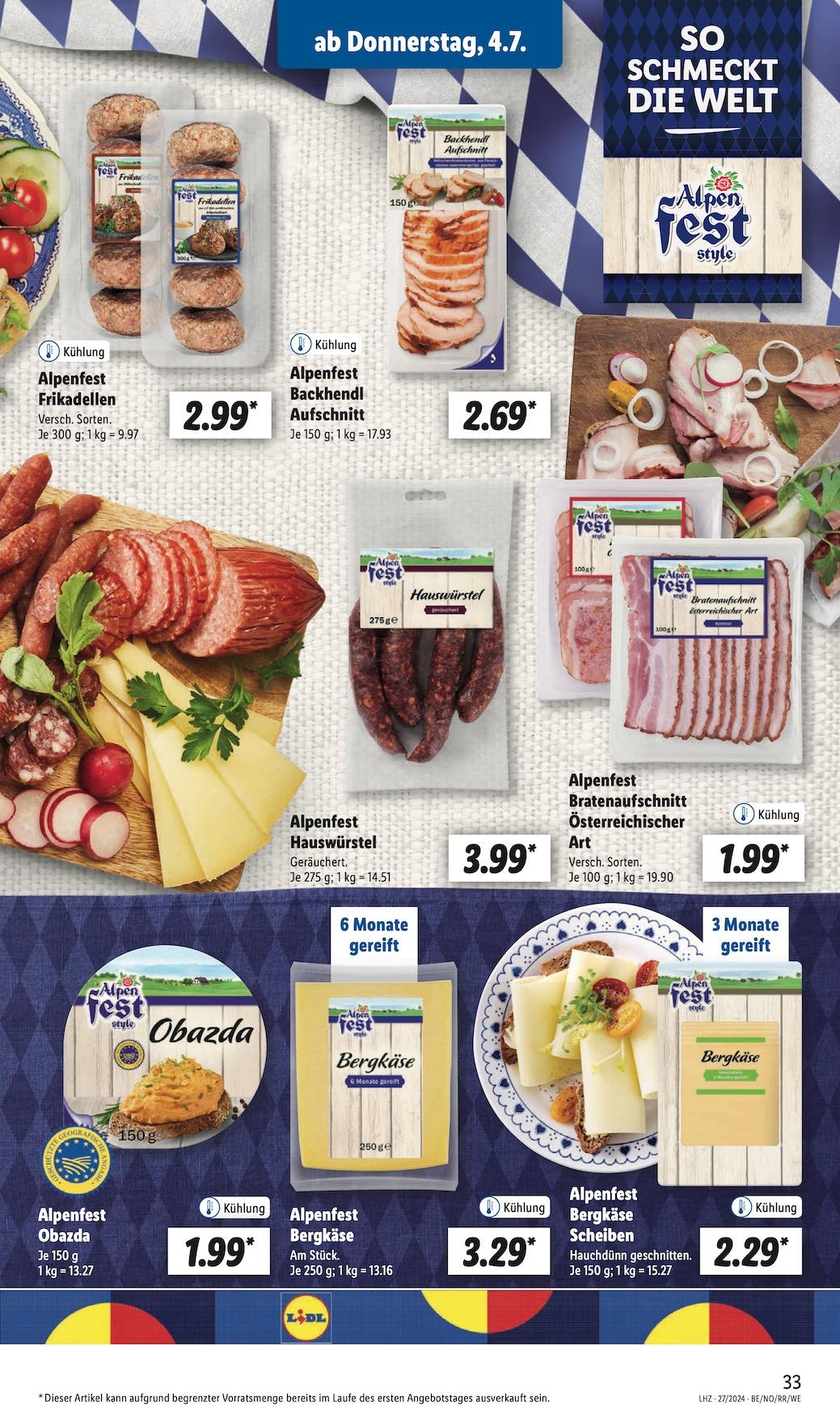 Lidl Aktueller Prospekt ab Montag Seite 39