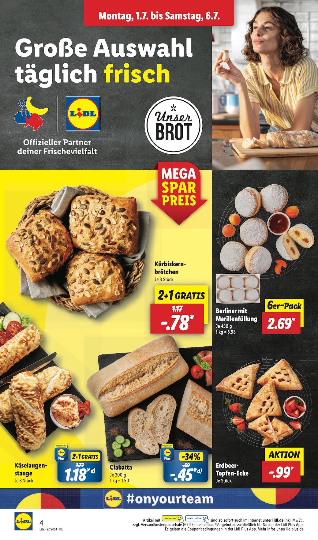 Lidl Aktueller Prospekt ab Montag Seite 4
