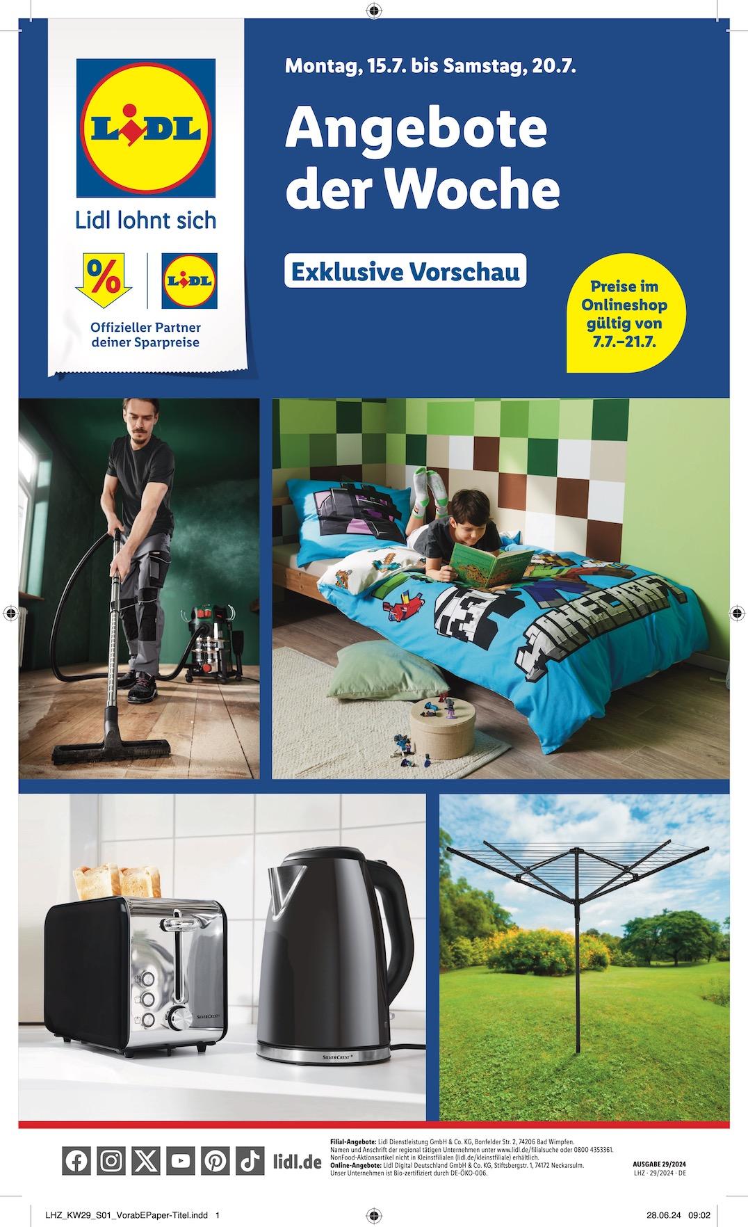 Lidl Exklusive Vorschau Seite 1