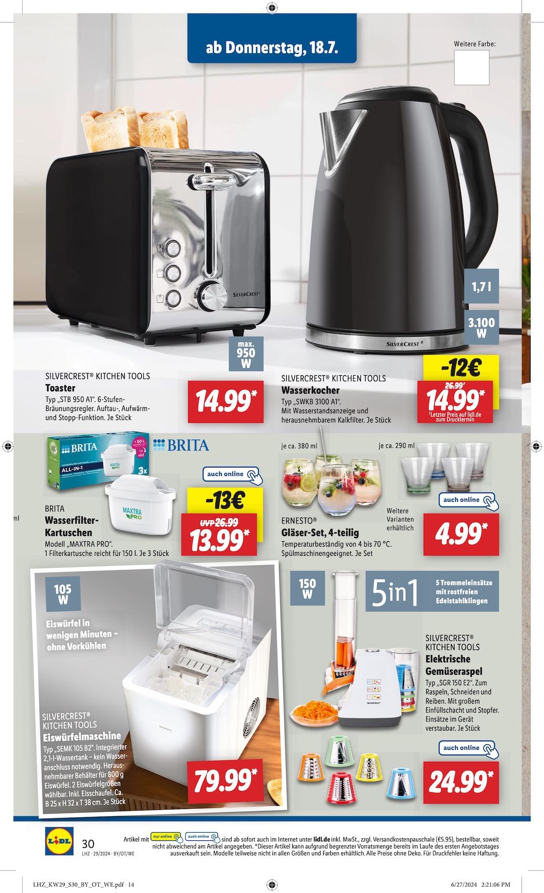Lidl Exklusive Vorschau Seite 18