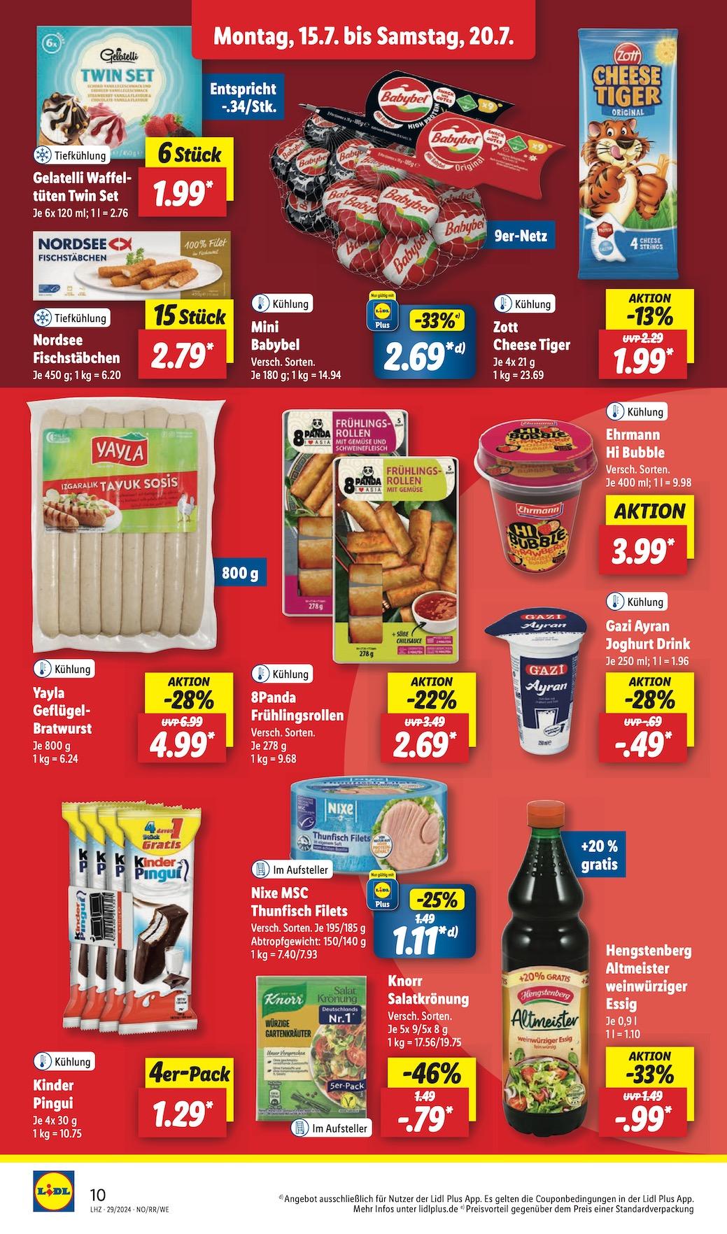 Lidl Aktueller Prospekt ab Montag Seite 12