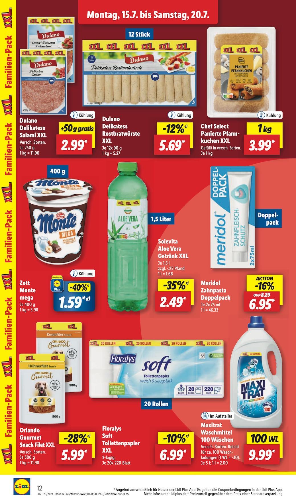 Lidl Aktueller Prospekt ab Montag Seite 14