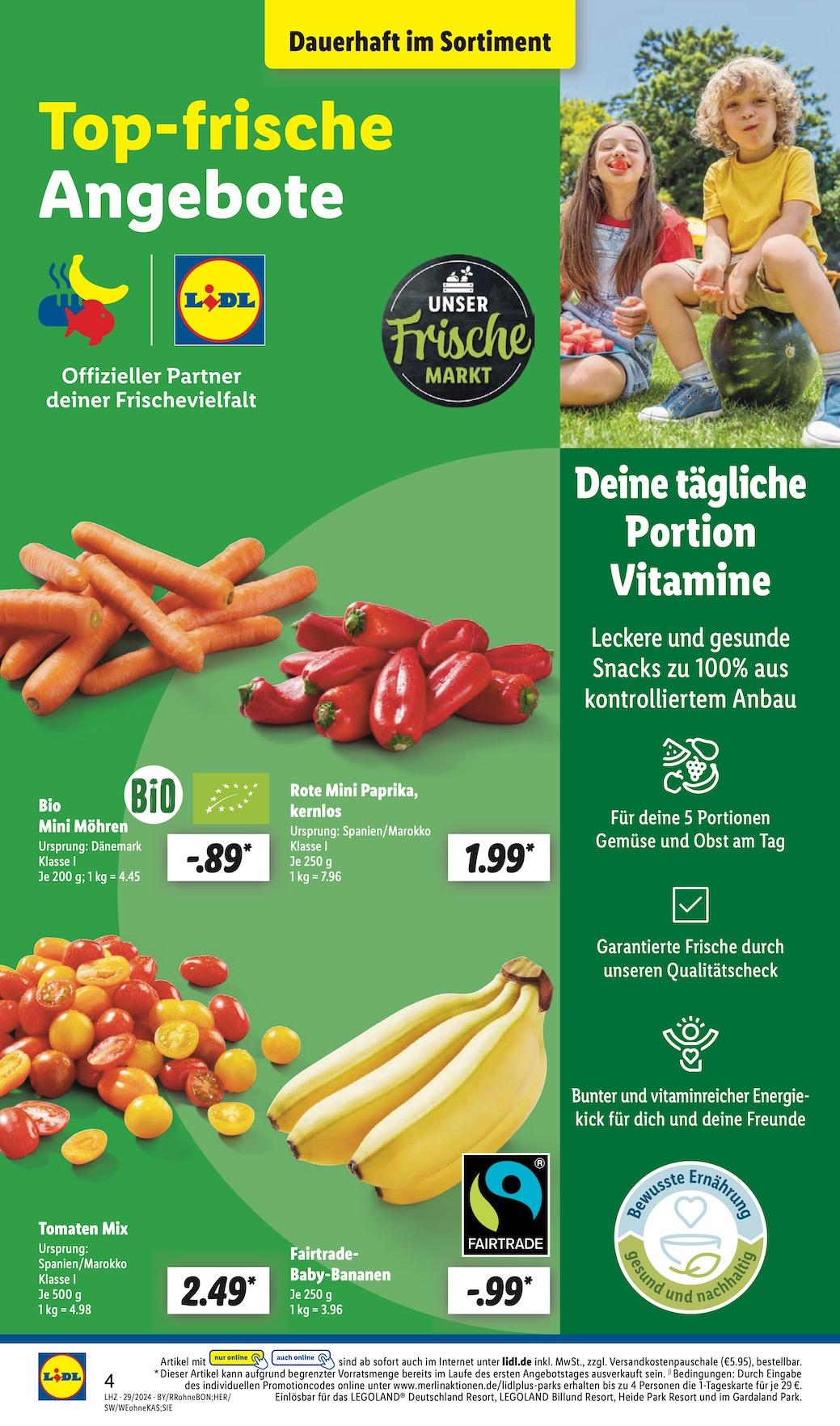 Lidl Aktueller Prospekt ab Montag Seite 4
