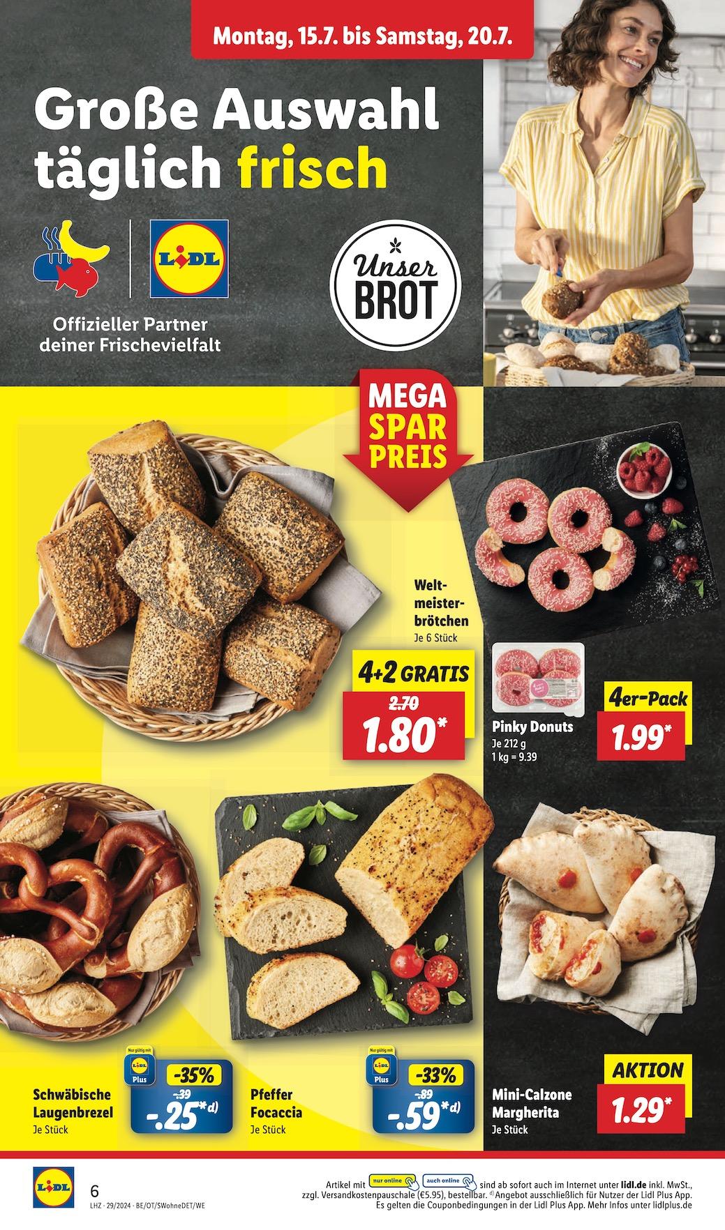 Lidl Aktueller Prospekt ab Montag Seite 6