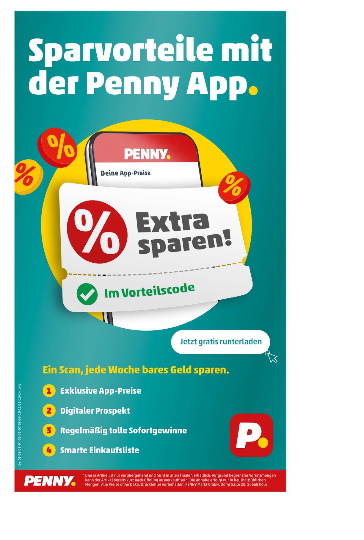 Penny Aktueller Prospekt ab Montag Seite 14