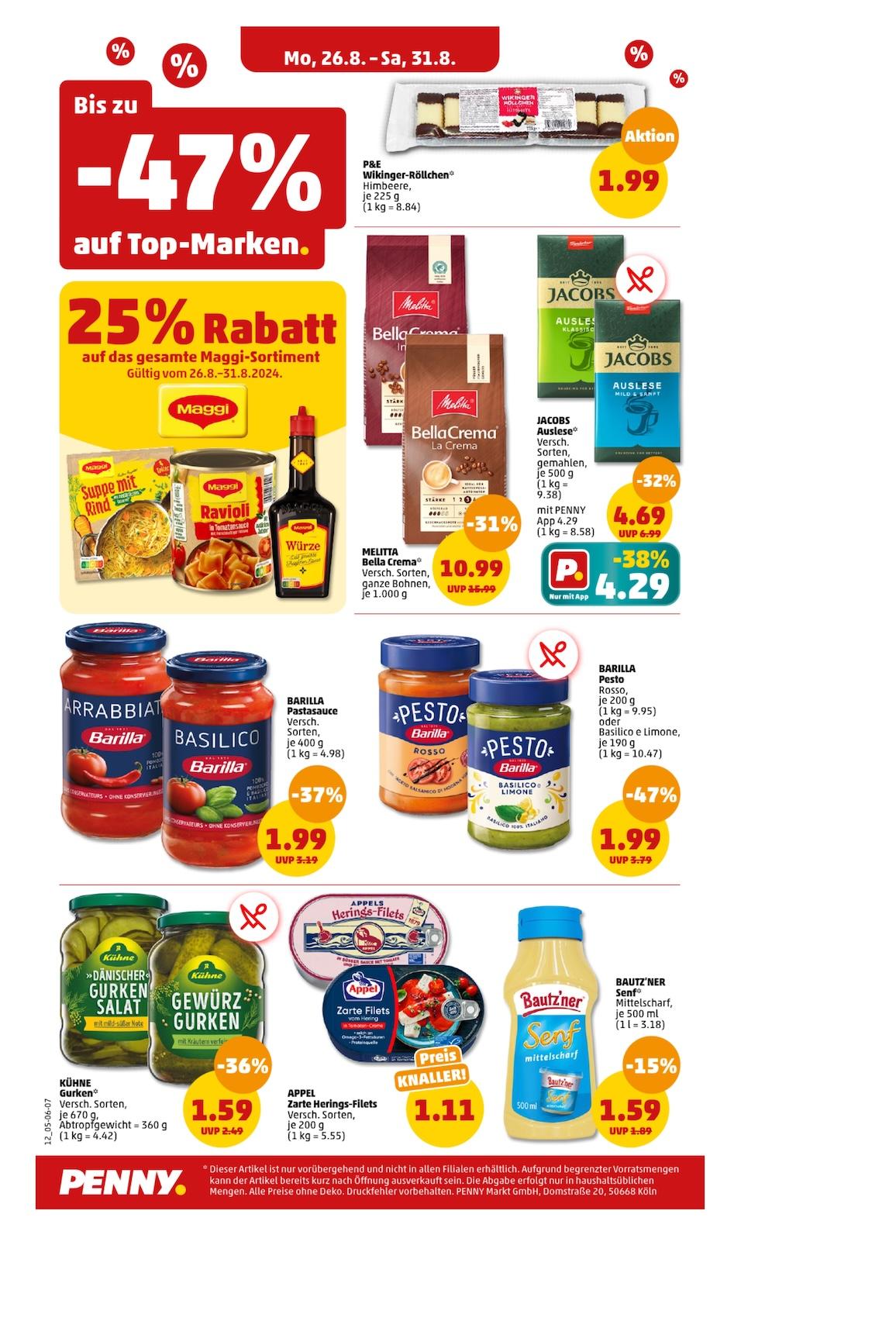 Penny Aktueller Prospekt ab Montag Seite 12