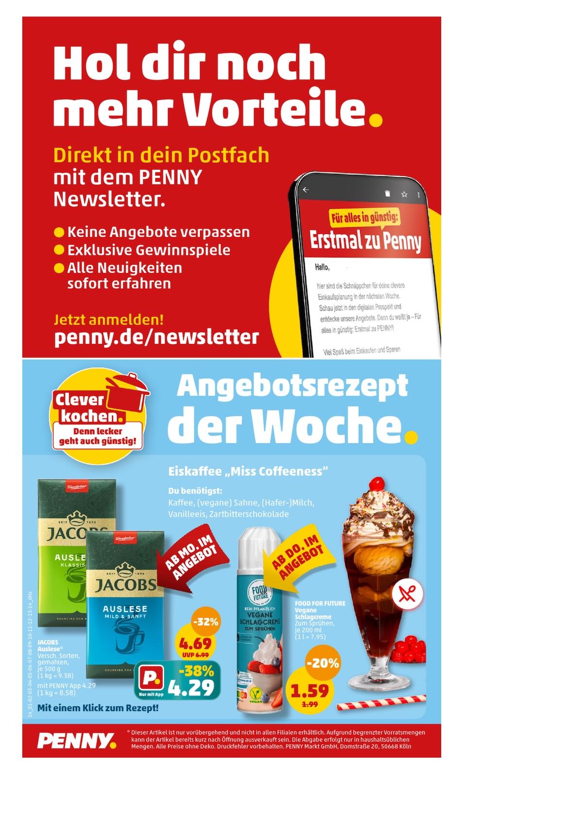 Penny Aktueller Prospekt ab Montag Seite 14