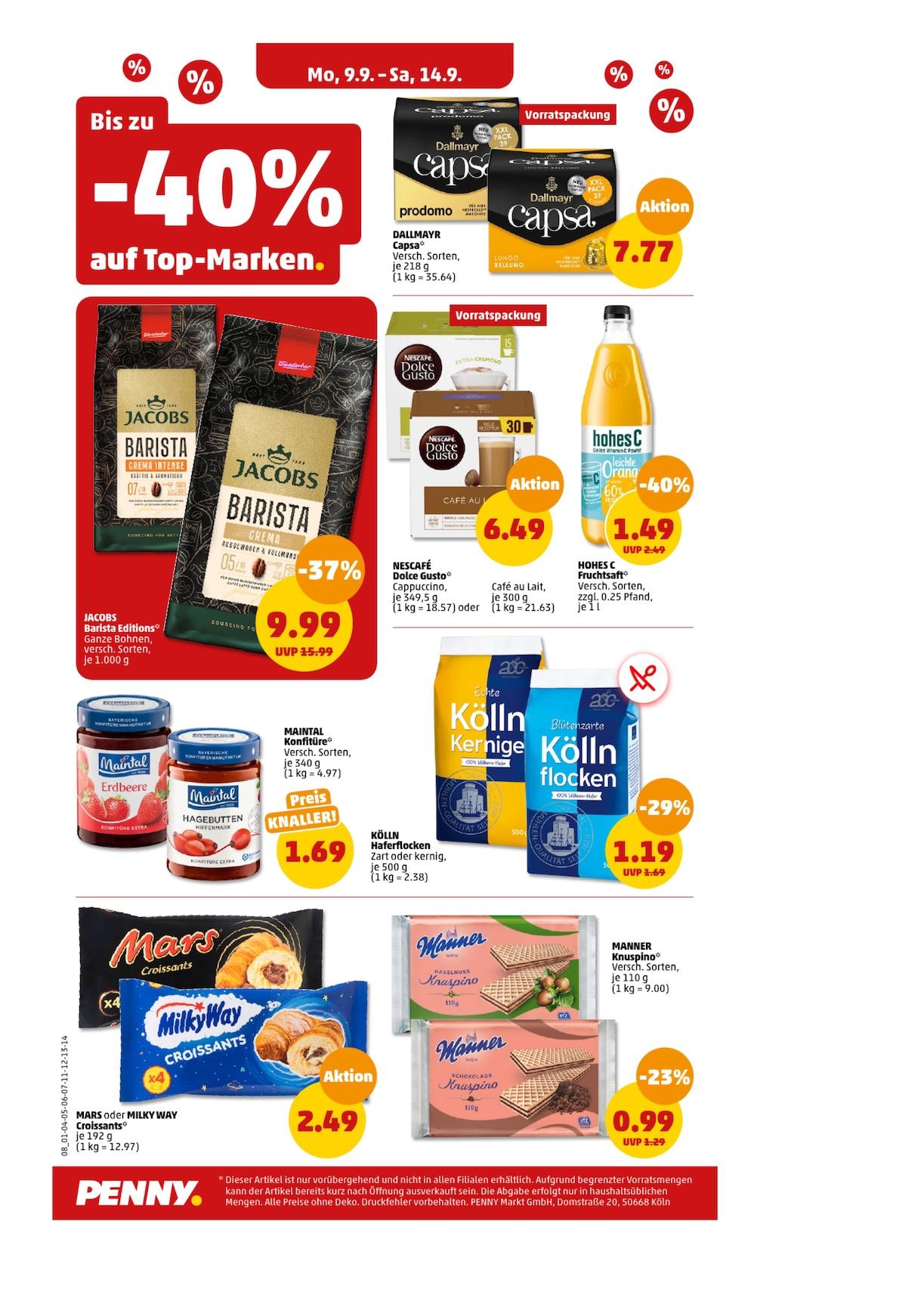 Penny Aktueller Prospekt ab Montag Seite 8