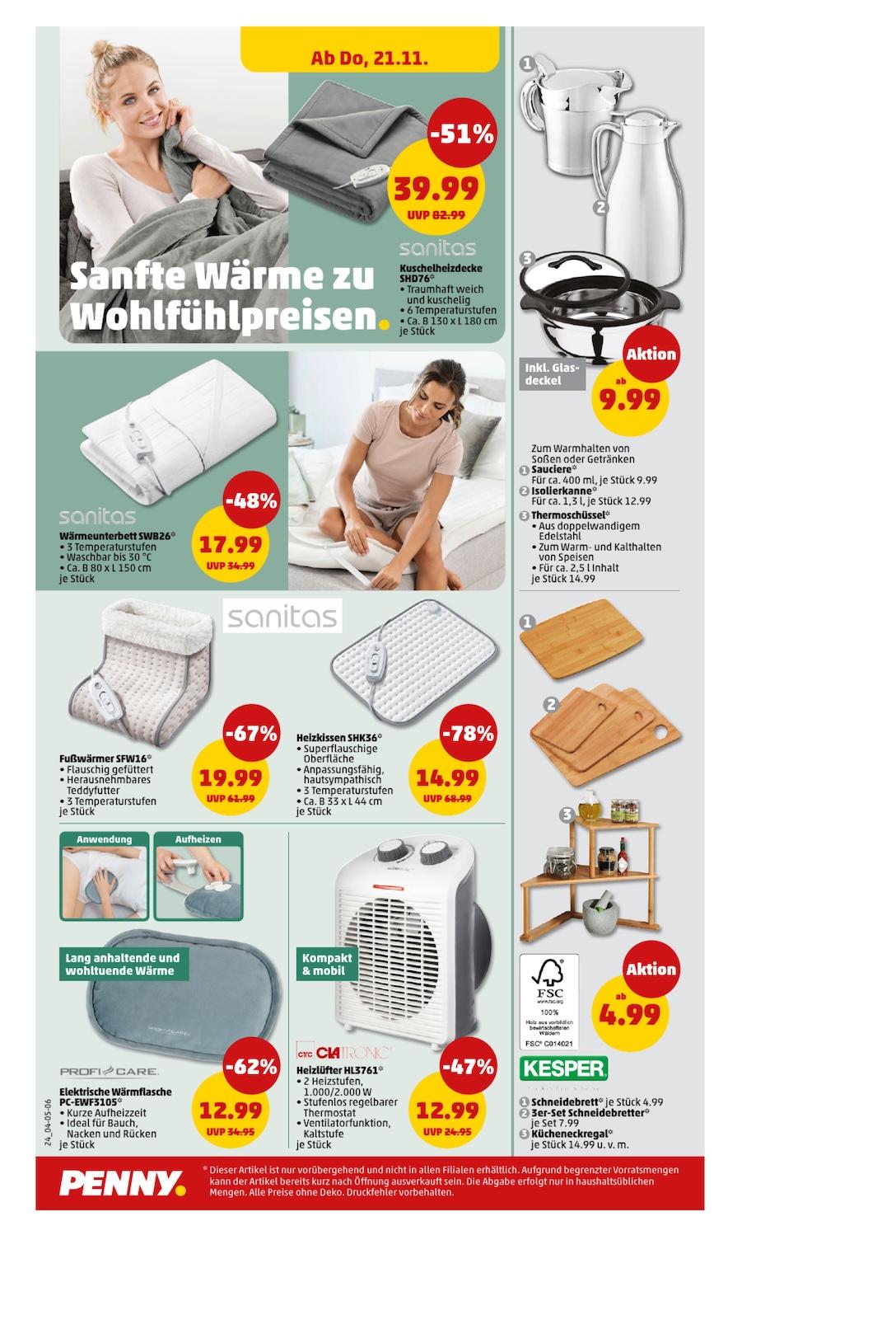 Penny Aktueller Prospekt ab Montag Seite 24
