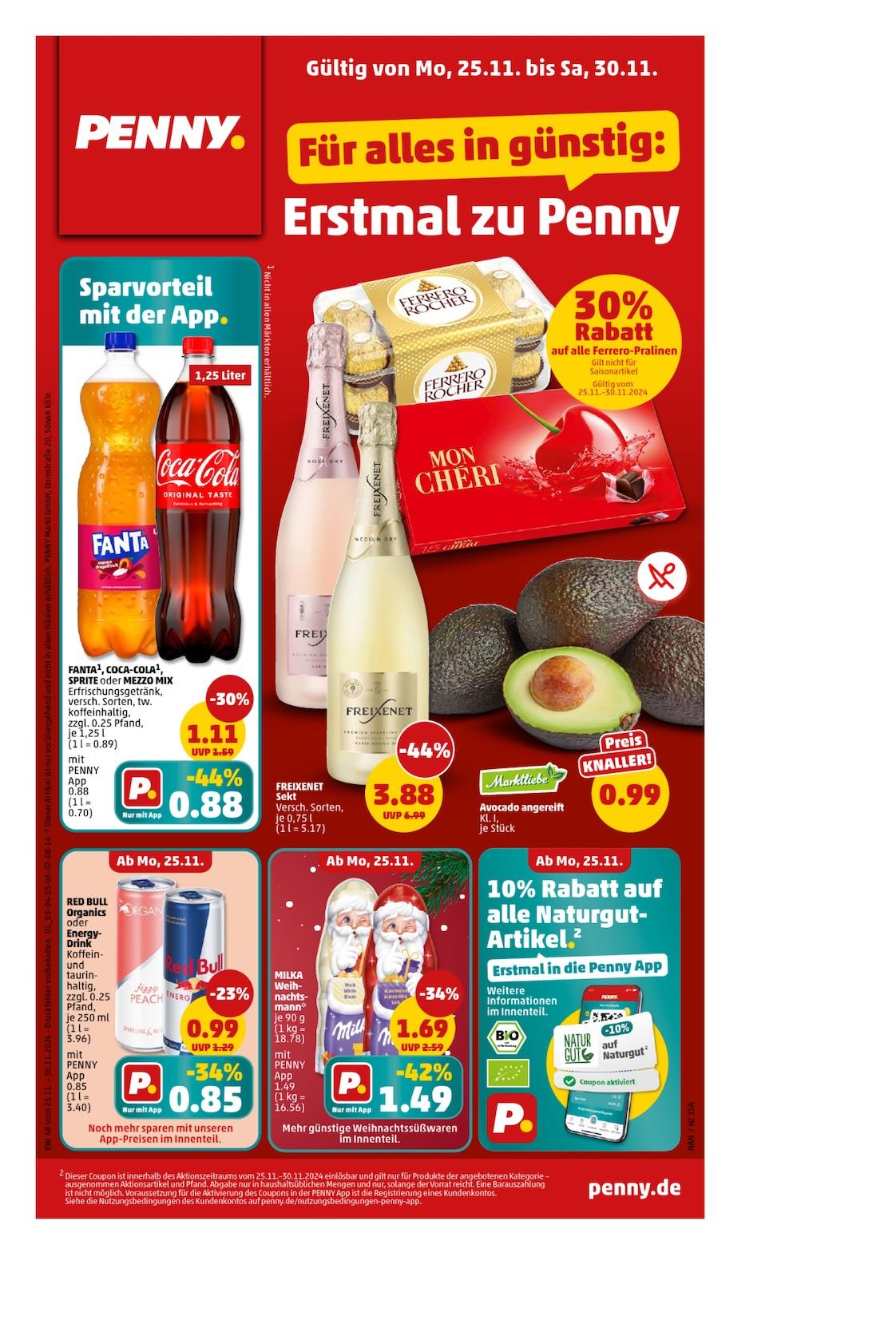 Penny Aktueller Prospekt ab Montag Seite 1