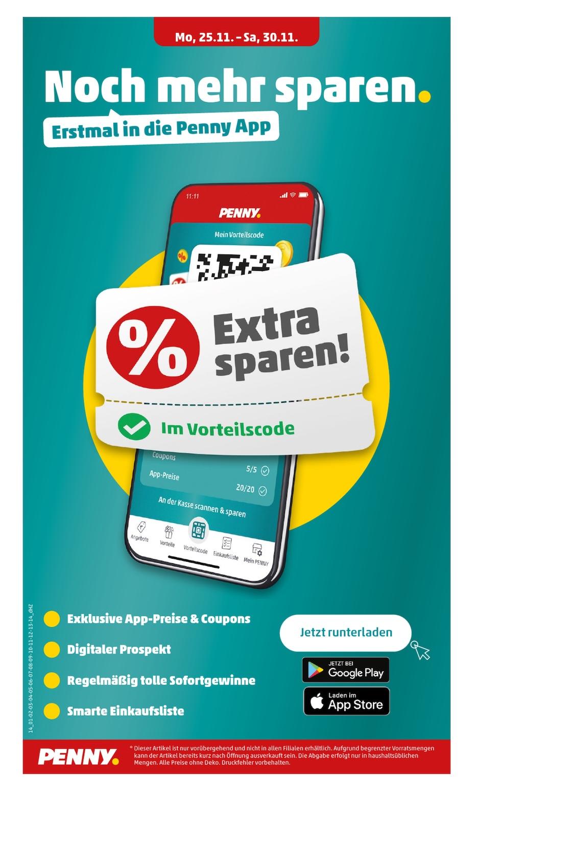 Penny Aktueller Prospekt ab Montag Seite 14