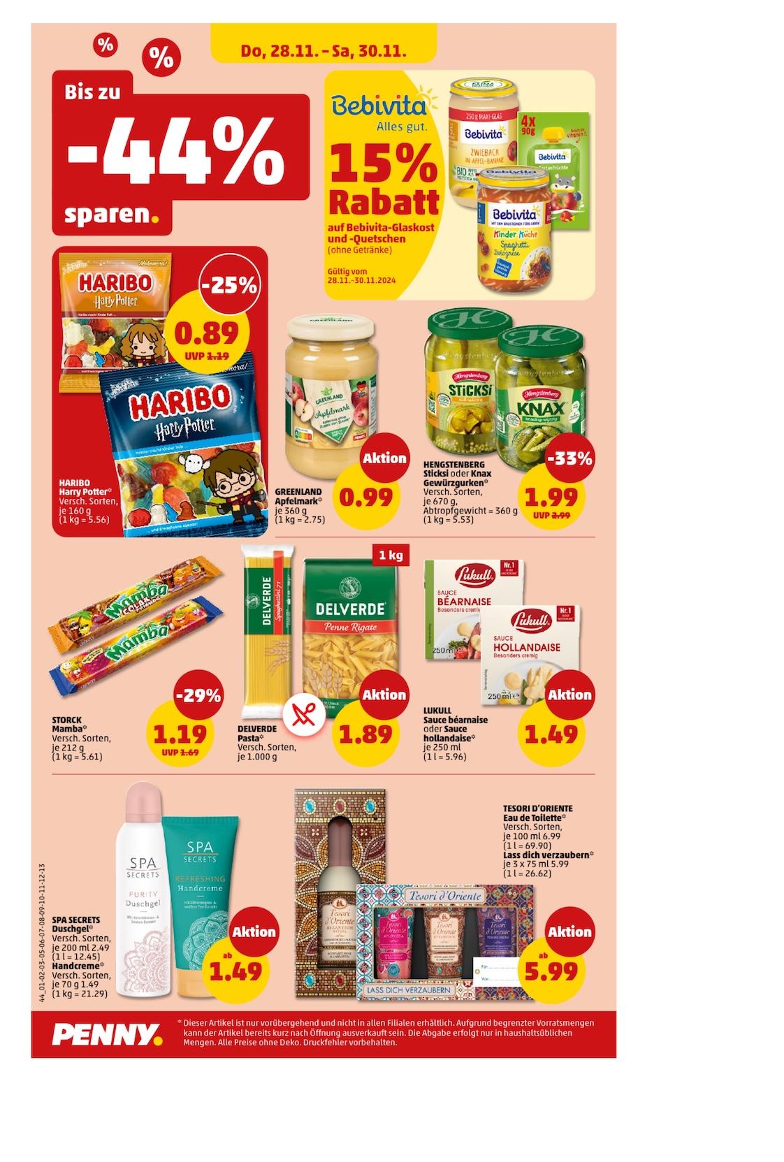 Penny Aktueller Prospekt ab Montag Seite 44