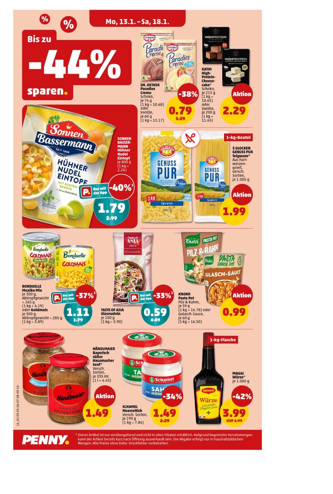 Penny Aktueller Prospekt ab Montag Seite 16