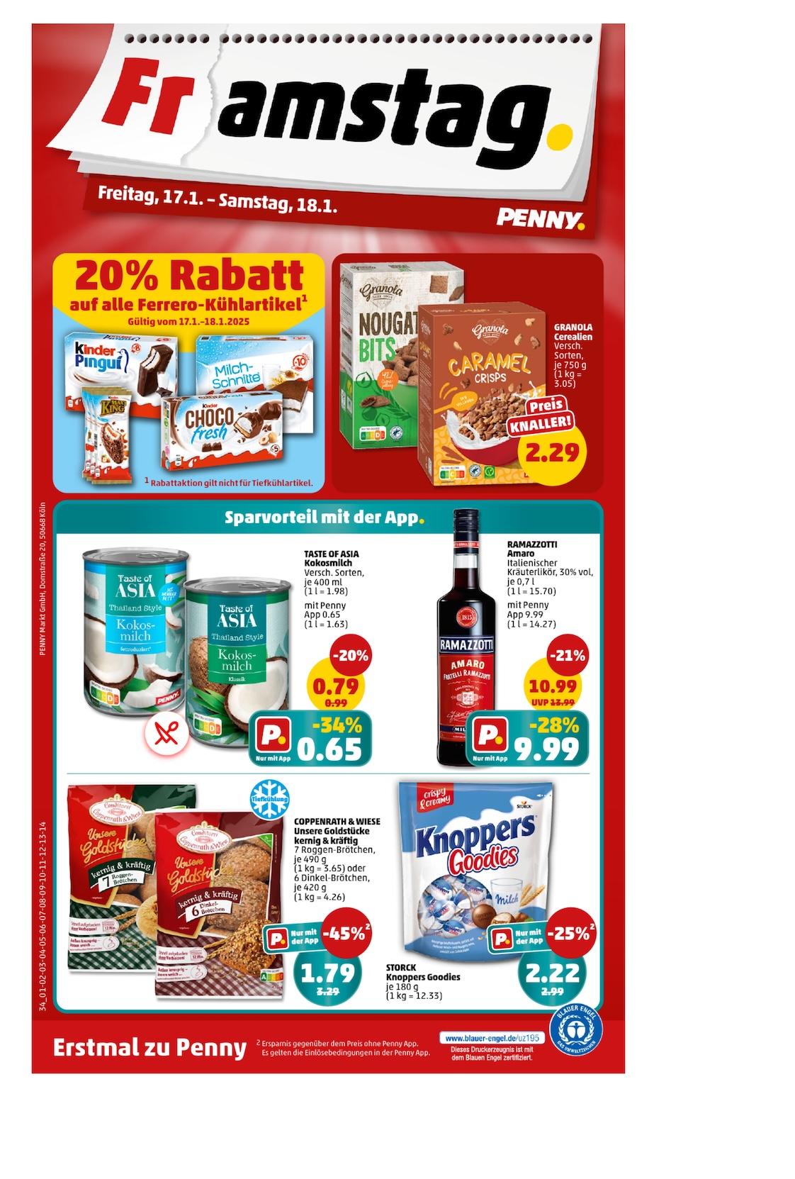 Penny Aktueller Prospekt ab Montag Seite 34
