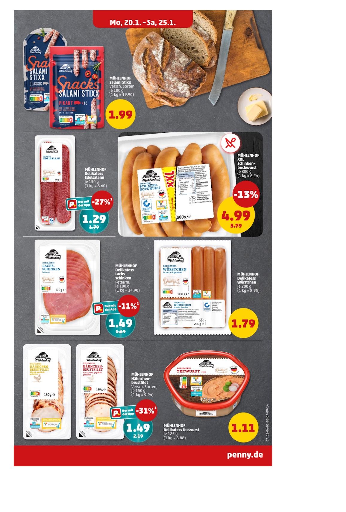 Penny Aktueller Prospekt ab Montag Seite 7