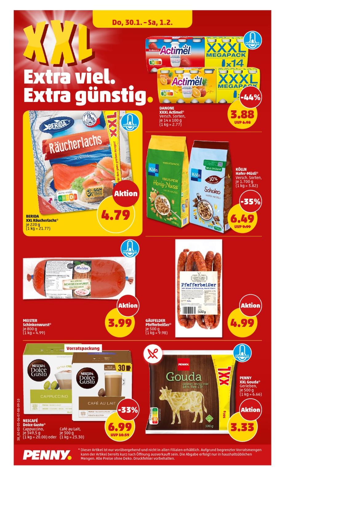 Penny Aktueller Prospekt ab Montag Seite 38