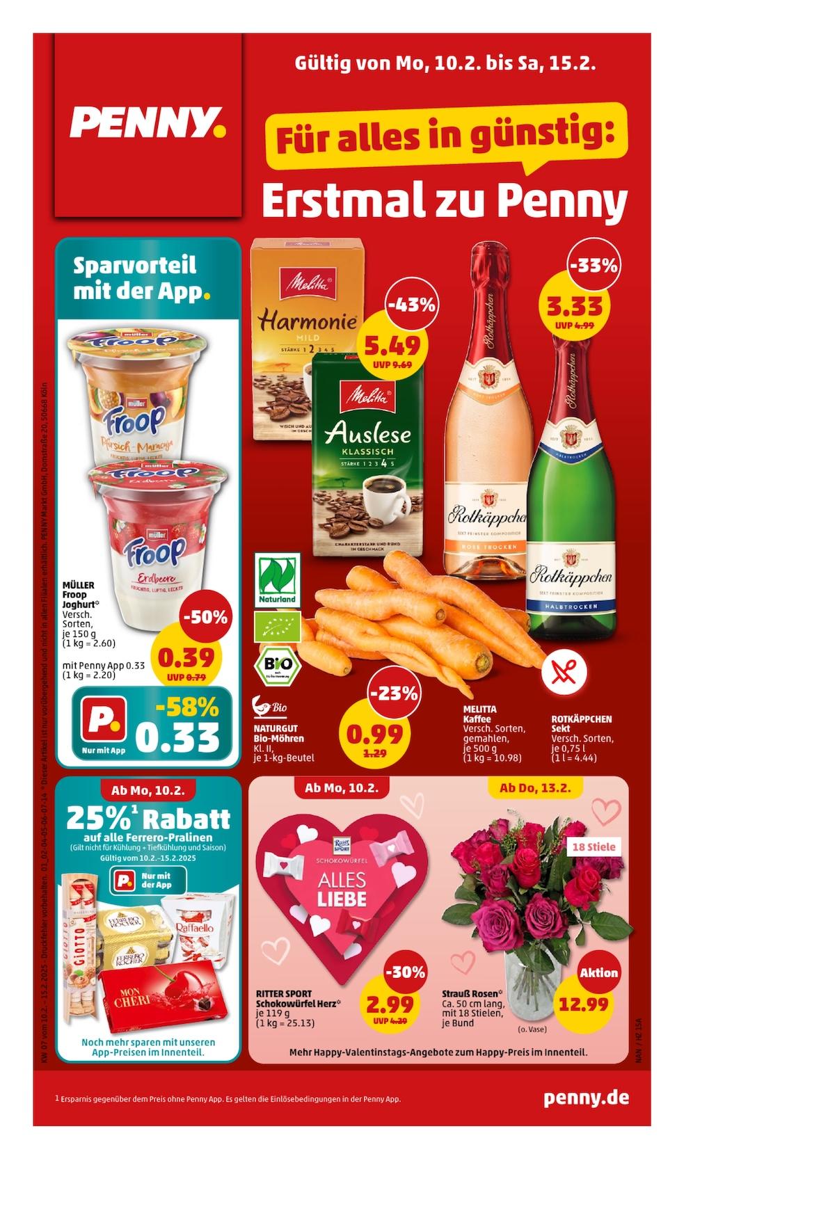 Penny Aktueller Prospekt ab Montag Seite 1