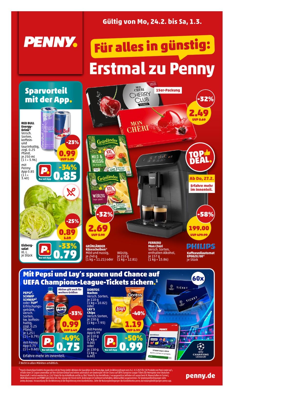 Penny Aktueller Prospekt ab Montag Seite 1