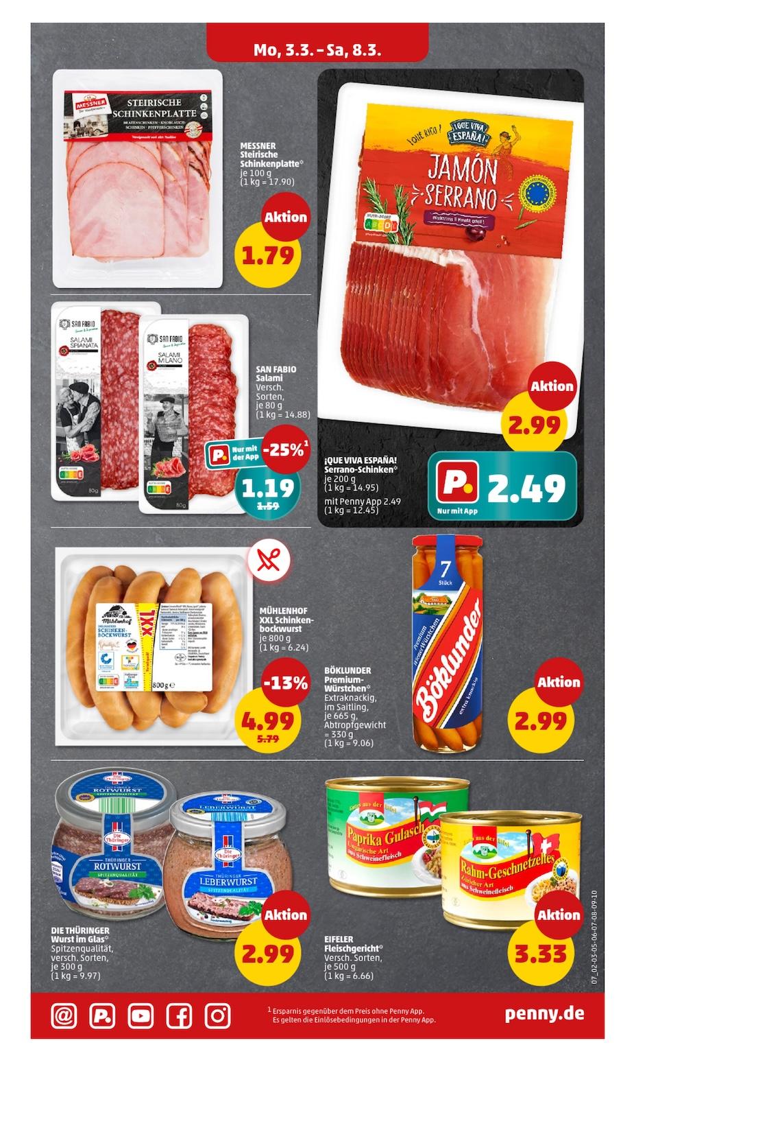 Penny Aktueller Prospekt ab Montag Seite 7