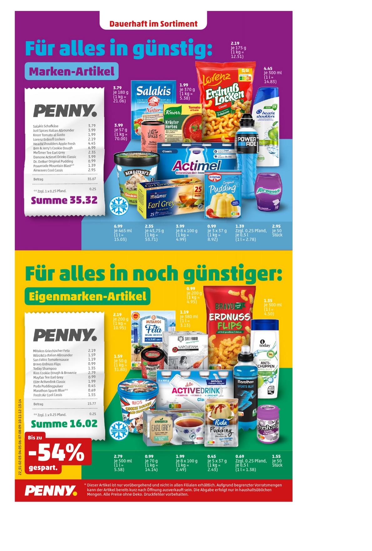 Penny Aktueller Prospekt ab Dienstag Seite 22