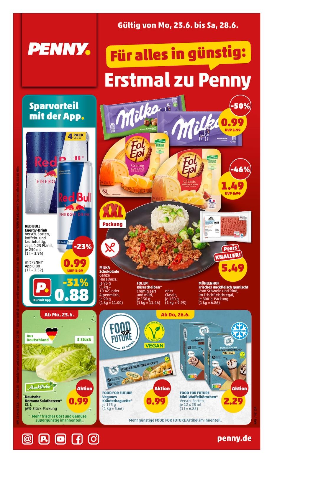 Penny Aktueller Prospekt ab Montag Seite 1