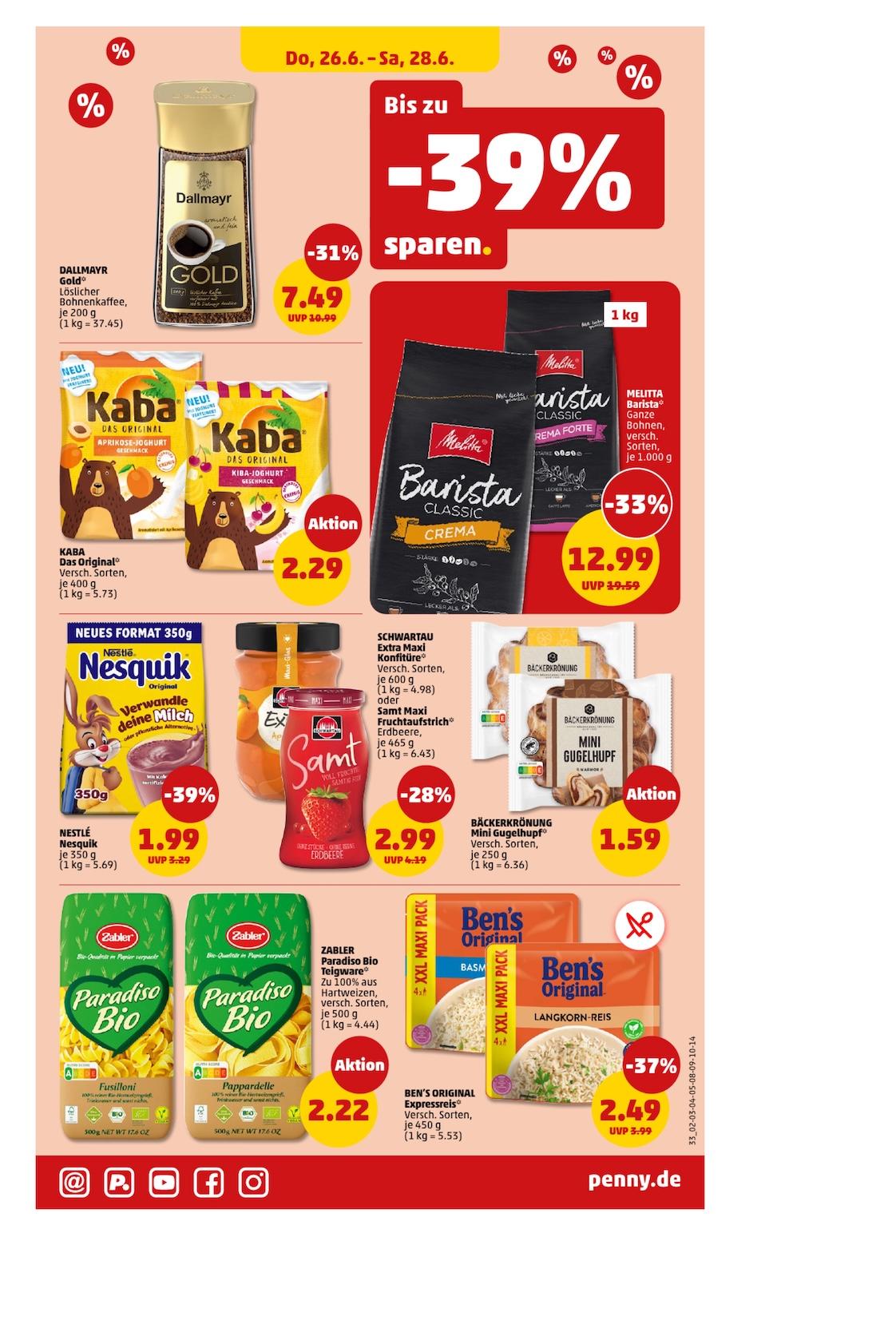 Penny Aktueller Prospekt ab Montag Seite 33
